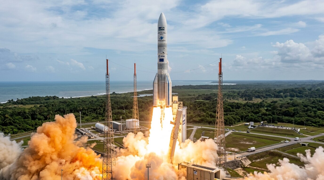 Ariane 6: Dritter Startversuch für Satellitenmission Juli 2026 geplant
