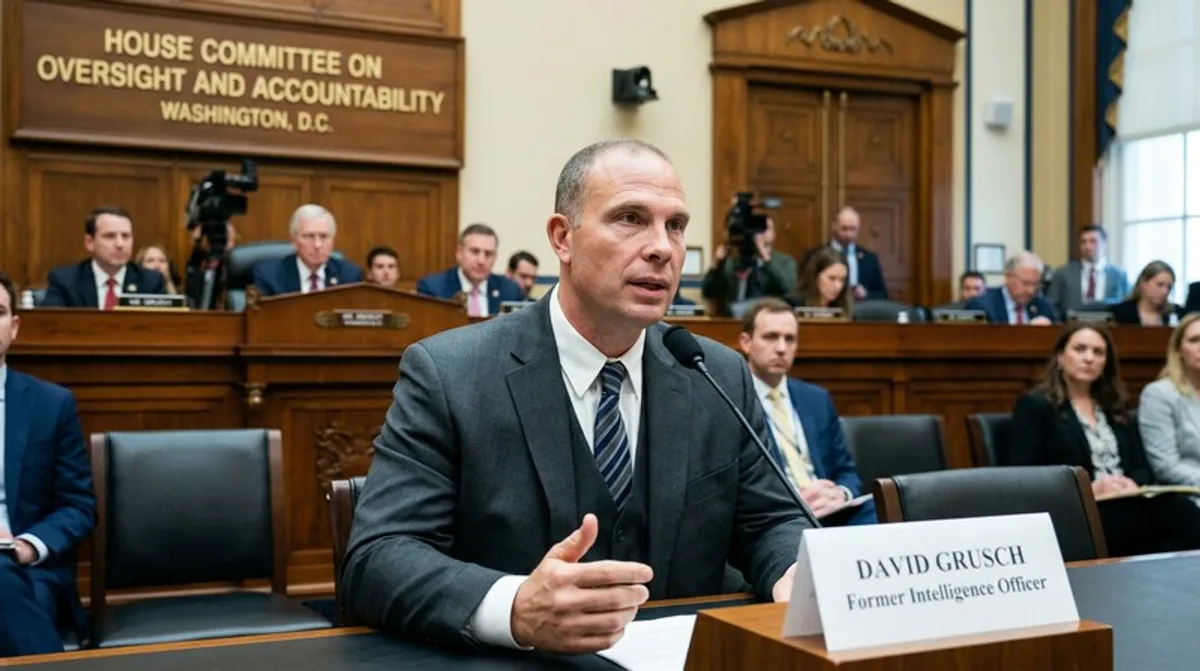 David Grusch — Congressional Testimony